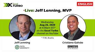  LIVE! Excel Turbo with Jeff Lenning MVP, from Excel University!