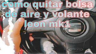 Como quitar bolsa de aire y volante, Seat, Volkswagen, Audi