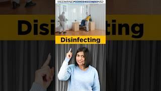 Essential Cleaning 🪣 Terms | Spoken English Words | Kanchan English Connection #shorts