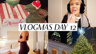 VLOGMAS IN NEW YORK DAY 12 ️️ new fav workout, ice skating in bryant park, + festive nyc night