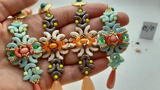 Diy video tutorial,,AMIRAL,,#orecchini #earrings #pendant