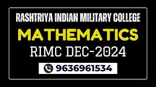 RIMC 2024 MATHEMATICS PAPER DETAILED SOLUTION WITH ANSWER KEY #rimc #rimc_coaching