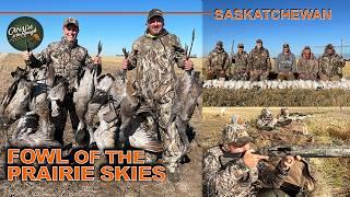 Hunting the Prairie Skies for Ducks, Geese AND Sandhill Cranes | Canada in the Rough