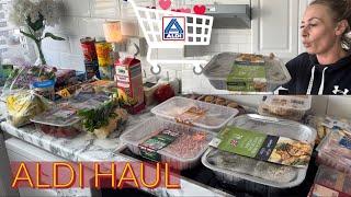 ALDI HAUL | big weekly shop | uk family of 4 | meal ideas | what I got for £95| bargains