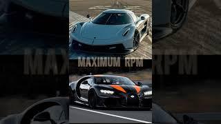 BUGATTI CHIRON SUPERSPORT 300+ VS KOENIGSEGG JESKO ABSOLUT #automobile #bugatti  #koenigsegg