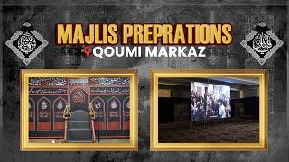 Majlis Preprations in Qoumi Markaz | Jahan e Khawajgan