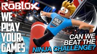 Using ROBUX to Beat The Ninja Challenge In Roblox! - ROBLOX Ninja Challenge