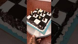 Chessboard cake design #shortsfeed #shorts #trending #chess #chessboardcake #cake