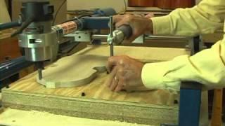 Duplicating a Violin Plate with the Gemini Wood Carver