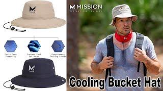 MISSION Cooling Bucket Hat: Evaporative Cool Technology, UPF 50 Protection