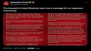 Ubisoft Apologized About Assassin's Creed...