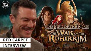 Luke Evans Interview | The Lord of the Rings The War of the Rohirrim World Premiere