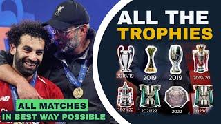 All The Trophies Won By LIVERPOOL Under Jürgen Klopp | Mo Salah's Era