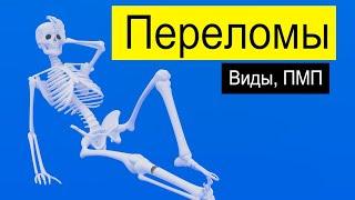 Переломы | Виды и первая помощь | Medanatfarm