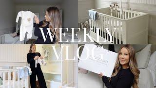 FEELING GUILTY, HOMEWEAR HAUL + SORTING THE NURSERY WITH MY MAMA | VLOG | NADIA ANYA