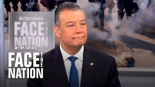 Padilla warns about what happens "when cameras are not there" after removal from Noem event