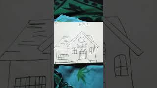 #house drawing #short#video