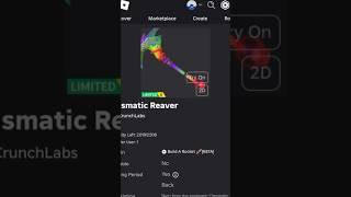 ( Limited UGC Item ) How To Get Prismatic Reaver ROBLOX ( 2024 ) DeanOfficial YT