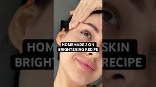 Homemade Skin brightening mask.  #skinbrightning #skincaretips #skinbrightening
