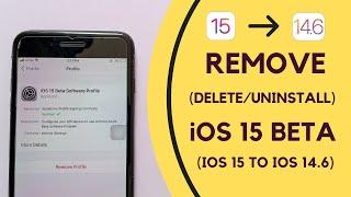 How to Remove iOS 15 Beta - Delete/Uninstall iOS 15 Beta Profile