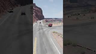 Realistic Highway Car Crash #82 - BeamNG.Drive