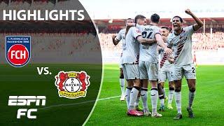  Bayer Leverkusen LOCKS IN  | Bundesliga Highlights | ESPN FC