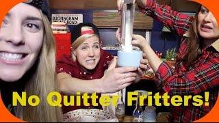 My Drunk Kitchen ft. Grace Helbig & Mamrie Hart: No Quitter Fritters