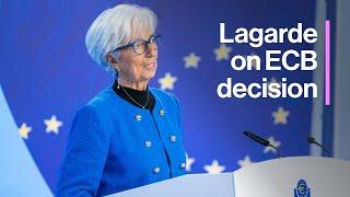 ECB Decision: Lagarde Statement on Economy, Inflation, Rates, Trade Tariffs