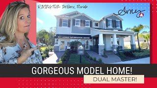 Luxury Model Home Tour | DeBary, Florida | Newport by M/I Homes | Orlando Real Estate | Rivington