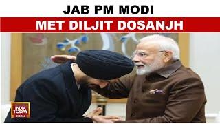 PM Modi Meets Diljit Dosanjh, Heaps Praise On Him In 'Memorable Interaction' | India Today