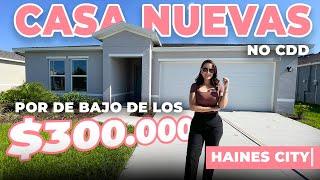 Casas nuevas en central florida con la taza de interés más baja y por debajo de los $300k