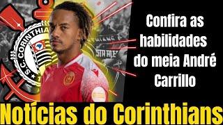 Confira os gols e habilidades do meia André Carrillo