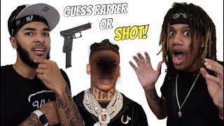 Guess Rapper or SHOT Glock BB Gun Challenge 