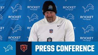 Dan Campbell postgame media availability | 2024 Week 16: Lions at Bears