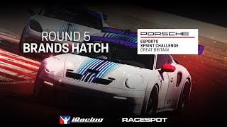 2024 Porsche Esports Sprint Challenge GB | Round 5 at Brands Hatch