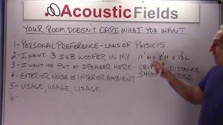 Your room doesn't care what you want - www.AcousticFields.com