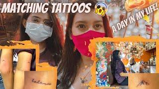 WE GOT MATCHING TATTOOS ️ BFF EDITION | A Day In My Life | Vanshika Goel