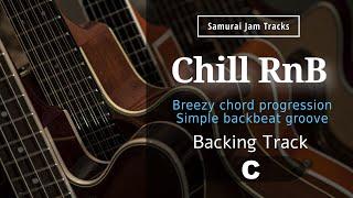 Chill RnB Groove Guitar Backing Track in C major