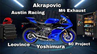 Yamaha YZF R9 | Best Exhaust Sounds Akra, Yoshura, Austin Racing, M4, Leovince, SC Project  