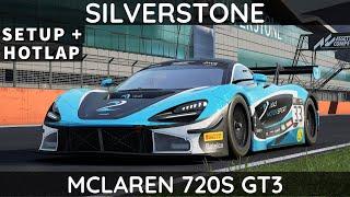 ACC | McLaren 720S GT3 @ Silverstone | Setup walk-through | Hotlap |