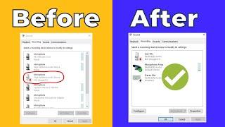 Fix Microphone Not Working On Windows 11/10/8/7 [2022]