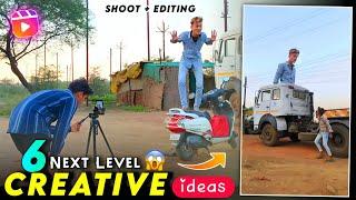 6 Creative Filming Videography & Editing ideas || Magical Video Tricks 2023 || Mobile VFX Tutorial