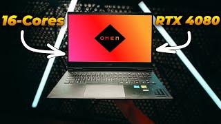 SHOCKING!  This LAPTOP is more POWERFUL than my TOWER PC!  HP OMEN 16 i7 13700HX + RTX 4080