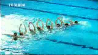 Toshiba 2006 AD - China Nation Synchronized Swimming Team