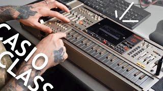 How To Music With A Boombox Keyboard | Casio KX-101