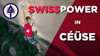 Swisspower in Céüse // Schweizer Kletterer räumen in Frankreich ab