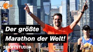 Als rennender Reporter beim legendären New York City Marathon | sportstudio