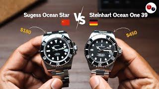 Who Makes The BEST Submariner Homage? - Steinhart Ocean One 39 vs Sugess Ocean Star