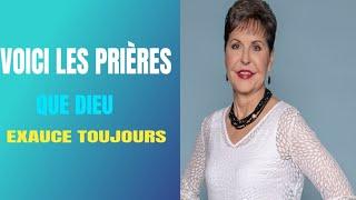 COMMENT PRIÉ ET ÊTRE TOUJOURS EXAUCÉ || JOYCE MEYER