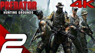 PREDATOR HUNTING GROUNDS - Gameplay Walkthrough Part 2 - FIRETEAM ASSAULT (Full Game) 4K 60FPS